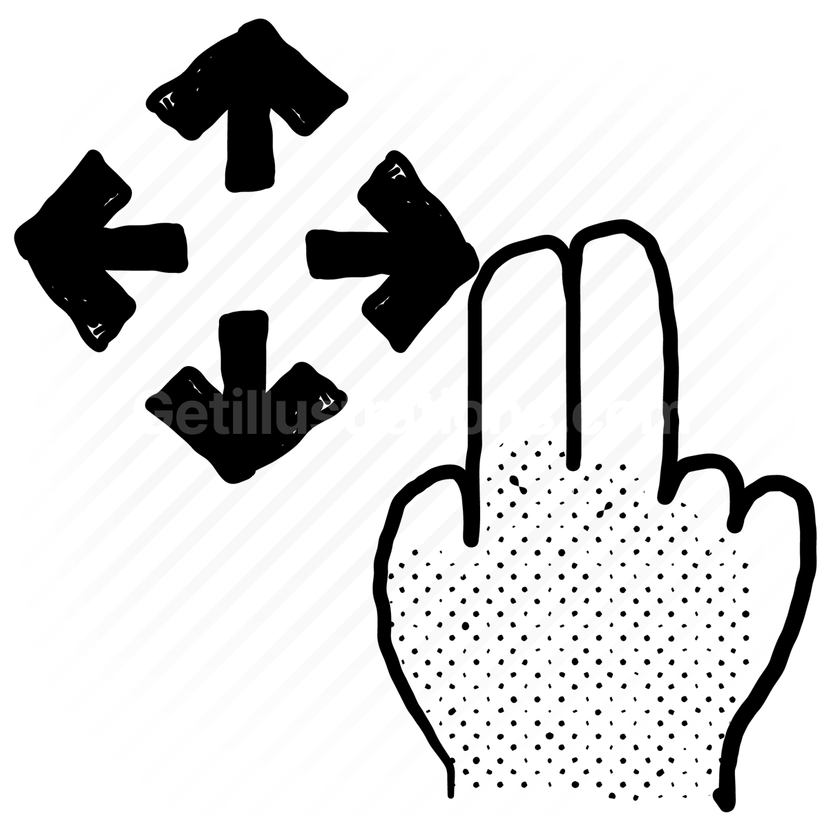 Hand Gestures illustration